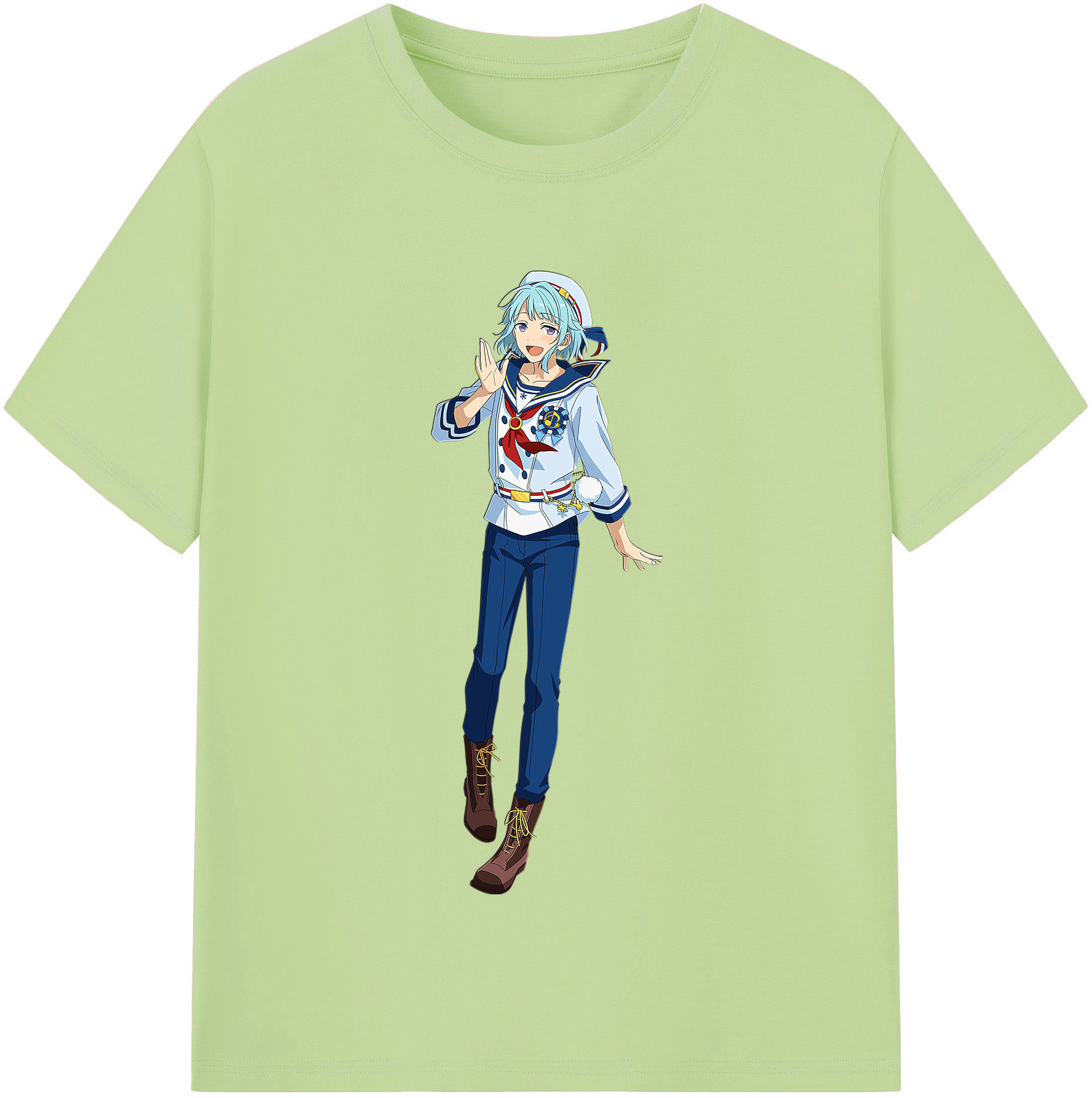 （画像用） あんさんぶるスターズ! Ensemble Stars 綿100％半袖Tシャツ（フロントプリント）